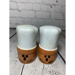 Vintage Ceramic Pottery Large Chef Hat/Head Salt & Pepper Shakers