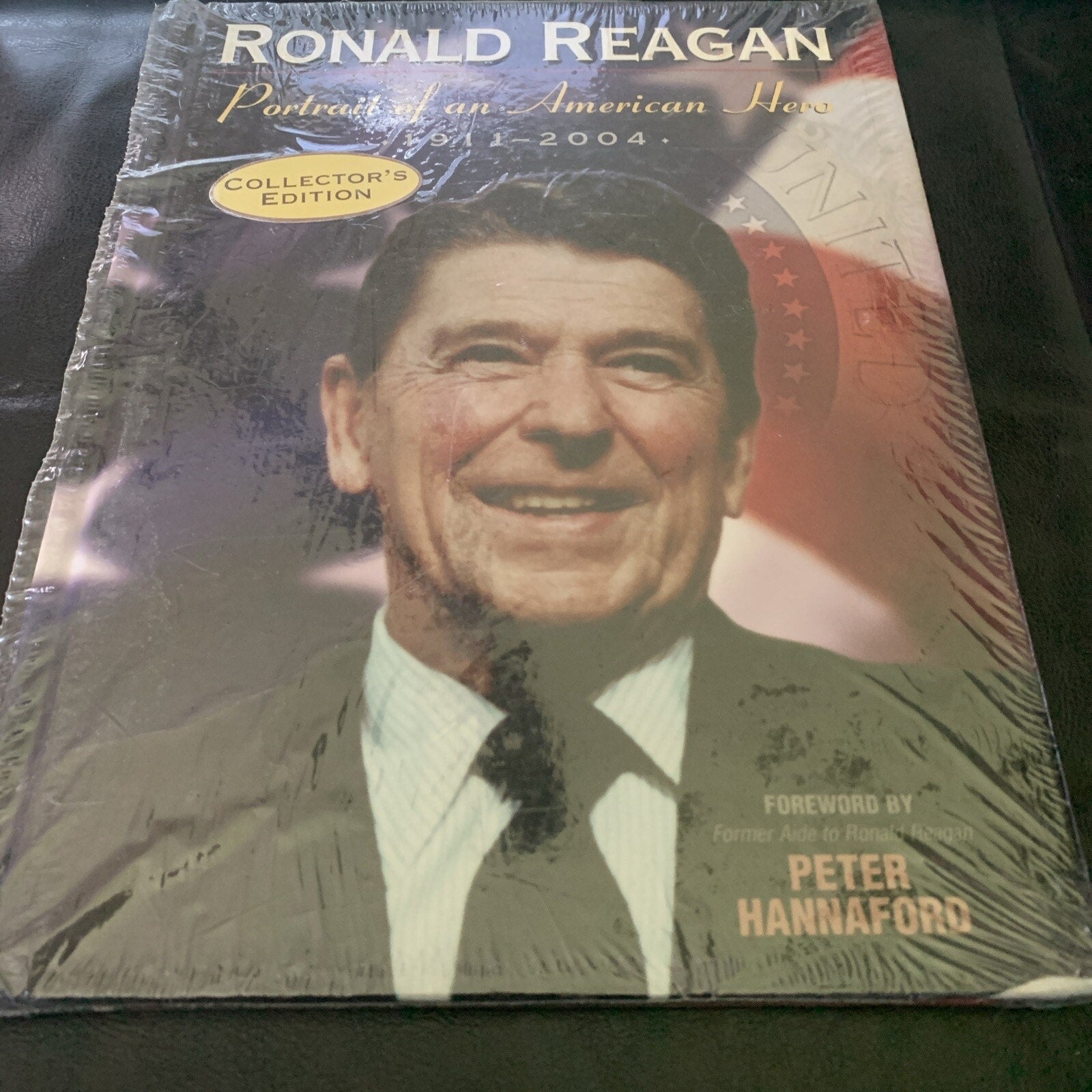 President Ronald Reagan Portrait of An American Hero 2004 HC Factory Sealed