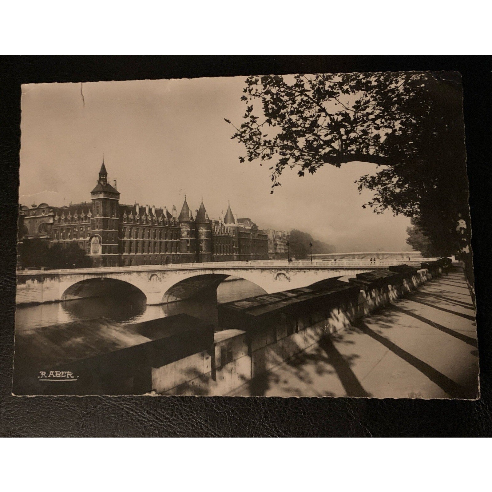 Paris Le Palais de Justice, Court of Justice RPPC Vintage Postcard