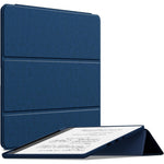 Kindle Scribe Premium PU Leather Trifold Stand Cover with Pen Holder Auto Sleep