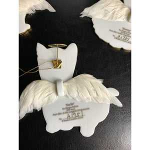 Bradford Editions Purr-fect Little Angels Ornaments (3) Tiger, Socks & Snowy