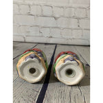 Vintage Glazed Ceramic Fruit Cluster Salt & Pepper Shakers -Japan