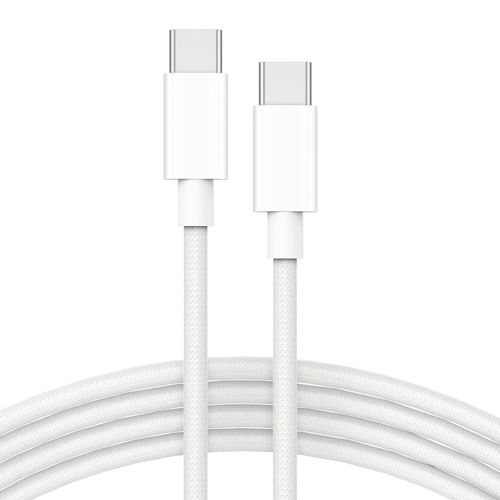 USB C to USB C Cable 60W, USBC Type C Fast Charging Cord, 10ft Compact