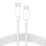 USB C to USB C Cable 60W, USBC Type C Fast Charging Cord, 10ft Compact
