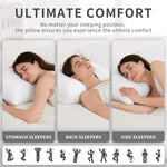 Pillows 2 Pack Premium Down Alternative Hotel Pillows, Standard Size White