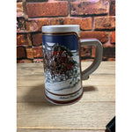Vintage Budweiser Anheuser-Busch Clydesdale Collector Series Stein 1989