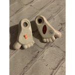 Vintage Walked My Feet Off In Texas Salt & Pepper Shakers Japan
