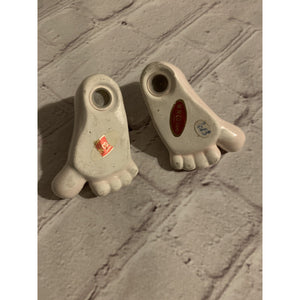 Vintage Walked My Feet Off In Texas Salt & Pepper Shakers Japan