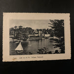 Vintage Torino Along The Banks of the Po..Village Medieval Post Card