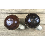 Vintage Ceramic Pottery “Legend of the Sand Dollar” Salt & Pepper Shakers-1970’s
