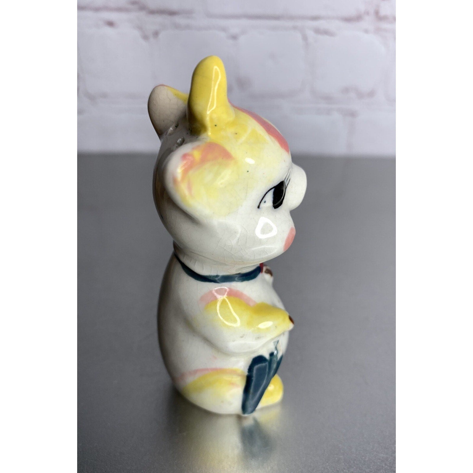 Vintage Ceramic Mrs. Piggy Salt Shaker Japan Replacement