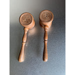 Vintage Wood Gavels Salt & Pepper Shakers Judges Gavel Wood Mallets