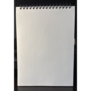 Premium 120gsm Sketch Book 9x12 Spiral Bound Drawing Pad, 100 Sheets-New Sealed