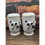 Vintage Ceramic Farmhouse Cows Salt & Pepper Shakers