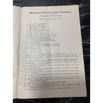 1912 Pennsylvania State Christian Endeavor Union Convent Booklet Wilkes-Barre PA