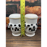 Vintage Ceramic Farmhouse Cows Salt & Pepper Shakers