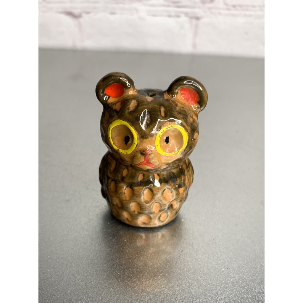 Vintage Owl Wearing Glasses Salt “Or” Pepper Shaker Replacement Shaker