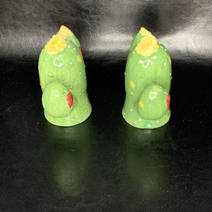 Vintage Cardinal Inc Cactus Salt & Pepper Shakers Handpainted