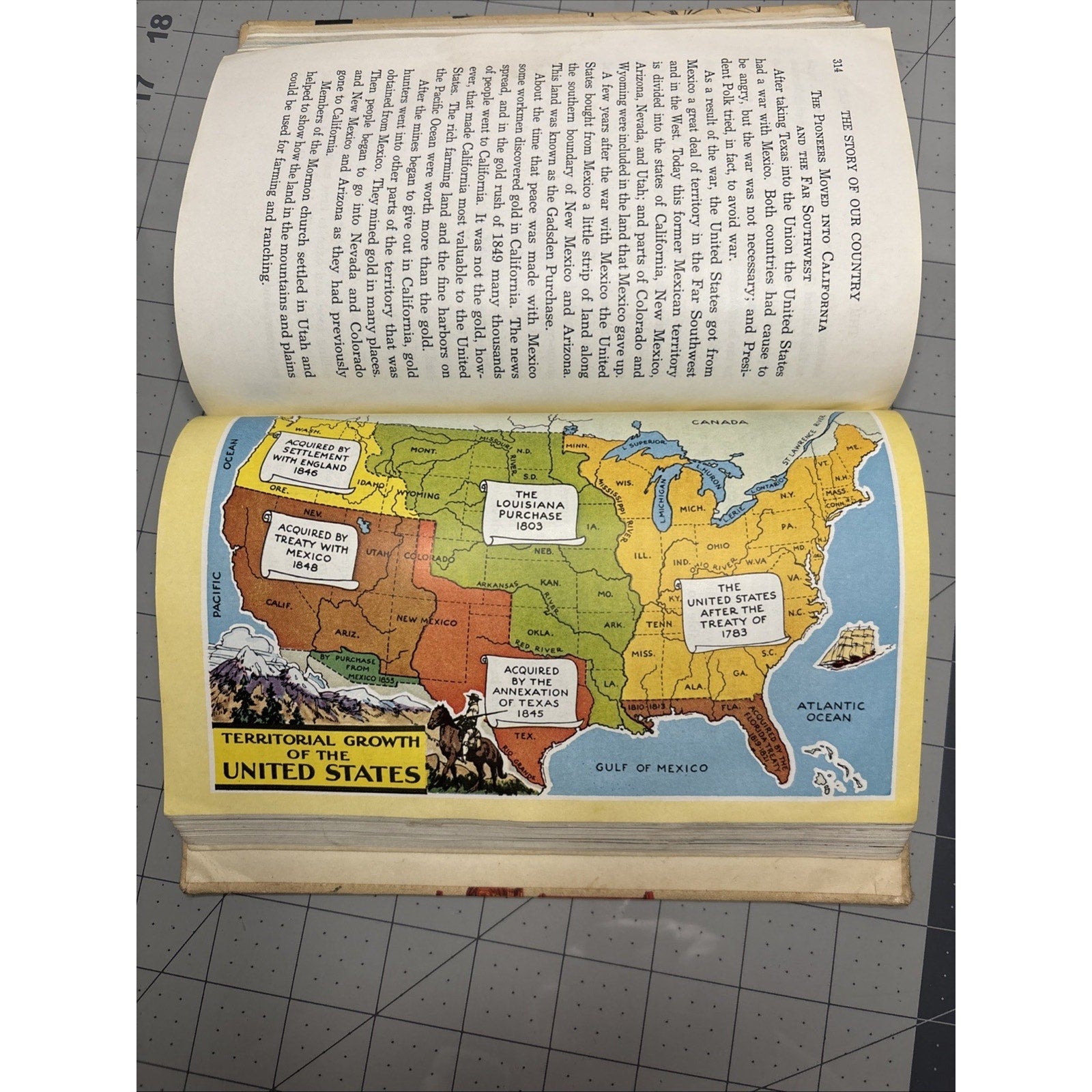 THE Story Of our Country Hardcover LN Row Peterson & Co 1956