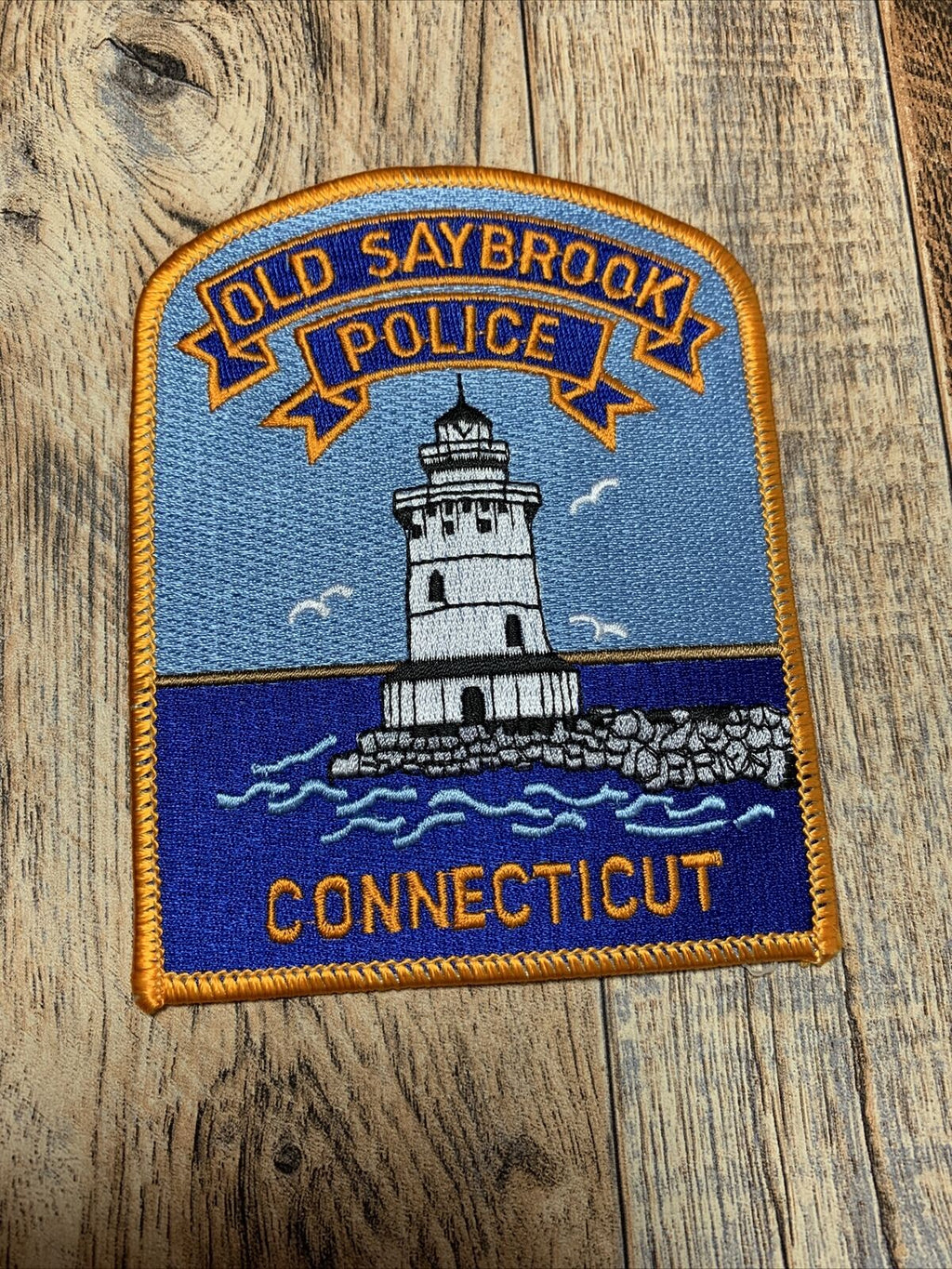 Old Saybrook Police (Connecticut) 2nd Issue Shoulder Patch