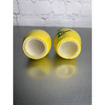 Vintage Florida Lemons Salt & Pepper Shakers Citrus Souvenir