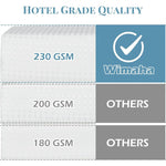No Hook Waffle Weave Shower Curtain w/Snap in Liner 71" x 74" Hotel Grade White
