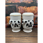 Vintage Ceramic Farmhouse Cows Salt & Pepper Shakers