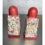 Vintage Florida Shells Salt & Pepper Shaker Souvenir Collectible Plastic