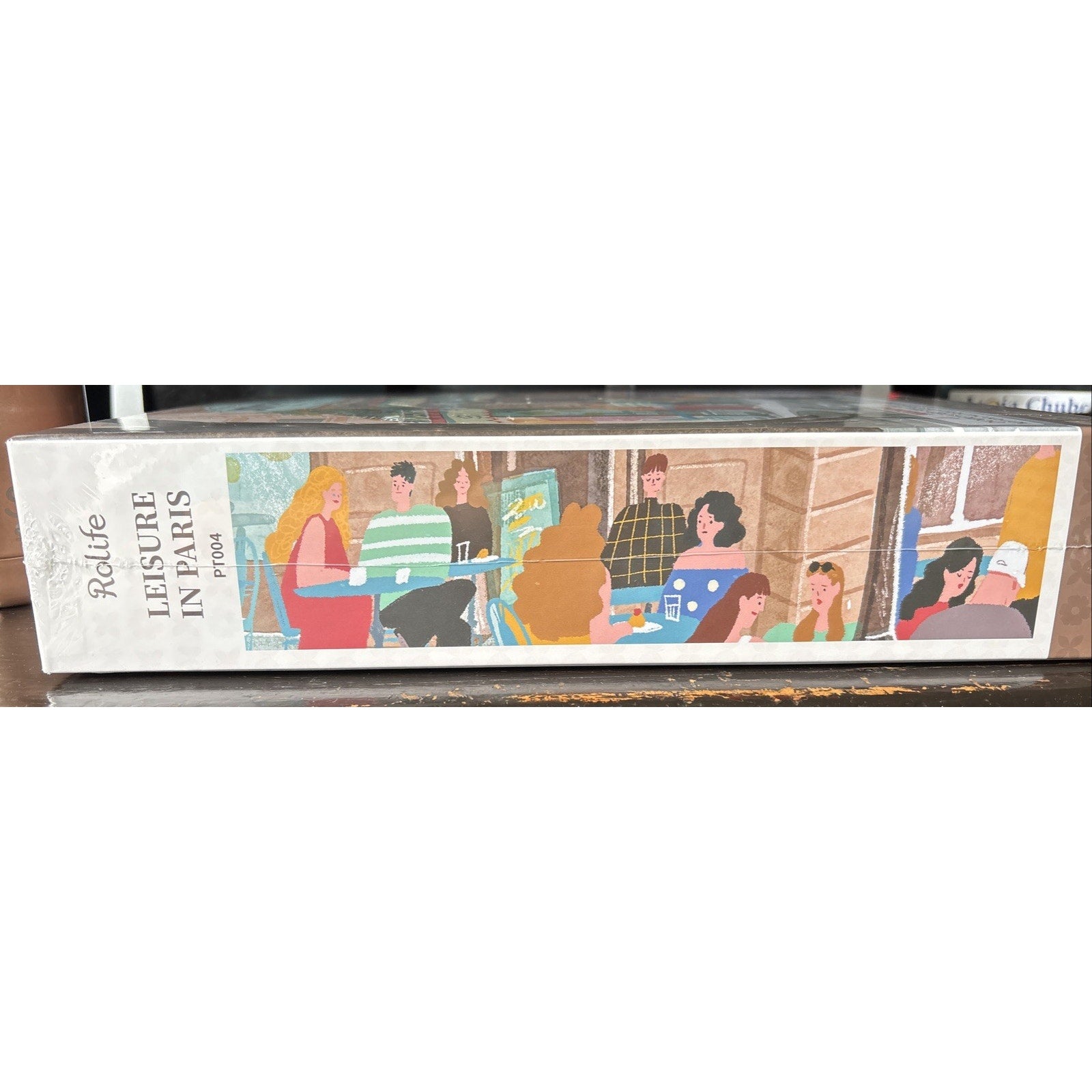 Rolife Leisure In Paris 1000 Piece Puzzle Famous Painting -New-Approx 20”x30”