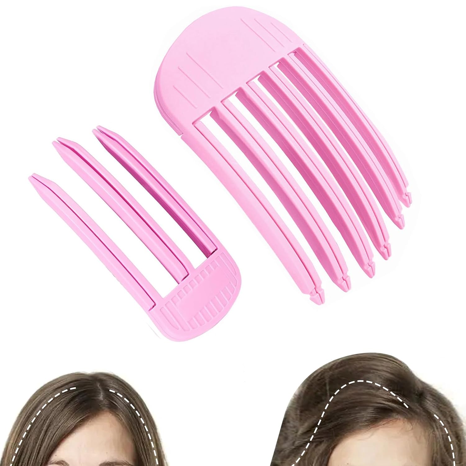 2PCS Volumizing Hair Clips, Hair Volume, Fluffy Bangs, Clip Styling Combs,
