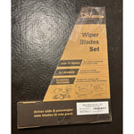 Windshield Wiper Blades, OEM Quality 24” & 18” DSV Standard U-Flat Wiper Blades