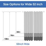 Tan Tab Top Outdoor Curtains Thermal Insulated Patio Waterproof Drapes