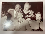 Jimmy Durante And Sophie Tucker At The El Rancho, 1955, VTG PC