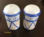 Vintage Ceramic Pottery Country Farmhouse Style Salt & Pepper Shakers-Japan 1960's