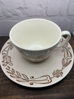 Vintage Royal China Countryside Teacup & Saucer