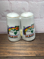 Vintage Ceramic Maui Porcelain Salt & Pepper Shakers-Taiwan