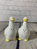 Vintage Porcelain Duck Salt & Pepper Shakers by Ron Gordon Designs-Korea